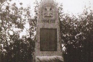 Pomník obětí I. světové války v Útvině / Uitwa