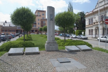 Pomník obětem fašismu v Rokycanech