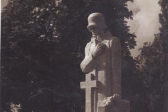 Pomník padlým v I. světové válce v Habartově (dříve Habersbirk)
