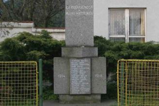 Pomník padlých v I. světové válce v Poleni